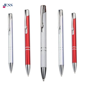 2024 Chine stylo à bille en aluminium bon marché avec Logo gravé au Laser pour les cadeaux publicitaires avec fonction de clic stylos à bille en métal - Product Image 1