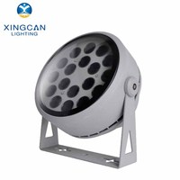 Projecteur LED extérieur pour jardin botanique, haute luminosité, en aluminium, personnalisable, à intensité variable PWM, étanche IP65, 12W-54W