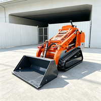 Chargeuse compacte sur chenilles de 33 L avec système hydraulique fiable pour les travaux de chantier