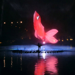 Fuente de Agua Personalizada con Cortina de Agua, Programa de Proyección Láser, Iluminación, Espectáculo de Danza Acuática, Fuente Musical para Plazas - Product Image 4