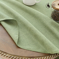 Nappe carrée en lin tissé de style américain, personnalisable, pour mariage, fête, dîner de luxe, vente en gros