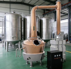 Kit per la produzione di vino alcolico pentola in rame Still Lynn Arm whisky Brandy Vodka attrezzatura per la distillazione - Product Image 2