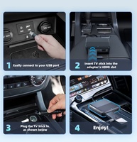 Conectividad de Coche a Teléfono, Adaptador CarPlay de Marca Blanca Personalizado, Android Inteligente, Conexión por Cable a Inalámbrica, Entrada USB Tipo-C
