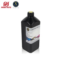 8 Warna Tinta UV Curable untuk Kyocera Printerhead Hybrid LED UV Ink