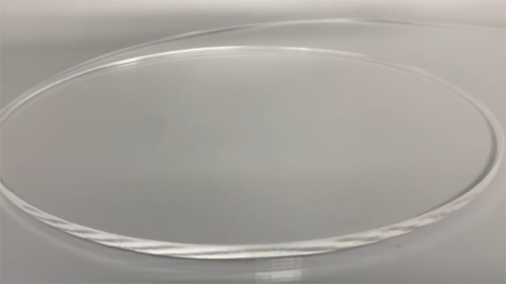 Clear Round Circle Discs 350mm Acrylic Blank Disks Holder