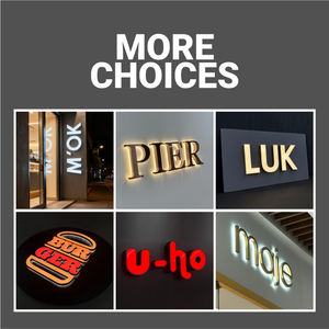 حروف مضيئة إبداعية من IED، لافتات تجارية للمتاجر، لوحة مضيئة مخصصة للعلامات التجارية - Product Image 4