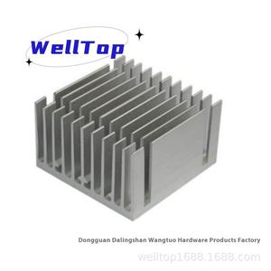 Disipador de Calor Electrónico Welltop Fin, Radiador de Aluminio Extruido, Perfil Industrial, Mecanizado CNC Directo para Mecanizado - Product Image 5