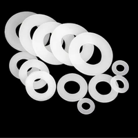 Hochtemperaturbeständige PTFE-Dichtungen Flache Kunststoff-Dichtungsringe Korrosionsbeständige Zylinder-O-Ring-Dichtungen für Industriemaschinen