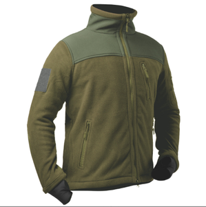 Chaqueta de Forro Polar para Hombre DFFJ304, Color Verde Oliva, Marrón Caqui, Negro, Azul, con Múltiples Bolsillos, para Caza, Actividades al Aire Libre, Otoño y Primavera - Product Image 3