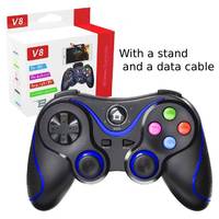 Manette de jeu portable V8V13 Bluetooth sans vibration, ergonomique, antidérapante, universelle pour téléphone mobile