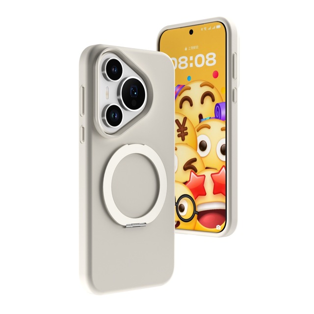 Honatop Wholesale Magnetic Bracket Liquid Silicone Phone Case for Huawei 70ultra Pura70Pro/Pro+