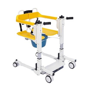 Adjustable Move Wheel <b>Nursing</b> Patient Transfer Uplift Toilet Commode Chair Waterproof Best Toilet Potty Chair - Product Image 2