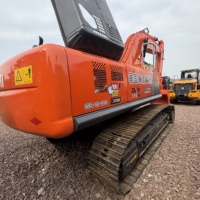 Excavatrice sur chenilles hydraulique lourde Hitachi ZX350 d'occasion de 35 tonnes, modèle 2025, grande pelle Hitachi ZX350, bon état, boîte de vitesses, pompe, roulement, prix le plus bas