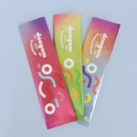 Bolsa de Papel de Aluminio con Sellado Trasero para Envasado de Frutos Secos a Prueba de Olores, Bolsa de Embalaje para Barras de Chocolate con Sellado Térmico Personalizada