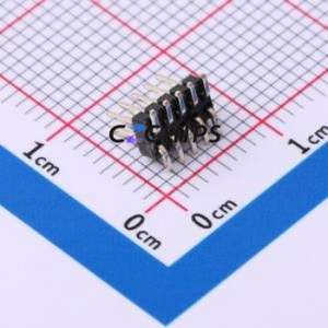 DZ127S-22-10-55 Pin Header SMD,P=1.27mm Connector 2x5P 1.27mm Pin Header Vertical Mount - Product Image 2