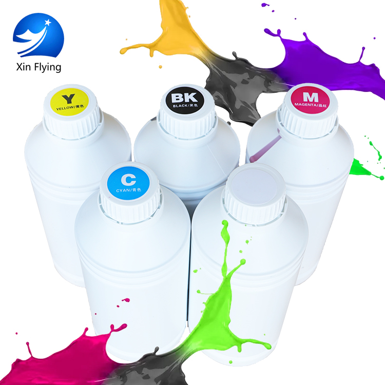 1000ml premium textile pigment DTF Film ink color kit White ink For 4720 i3200 glow printer dtf transfer