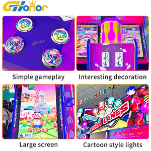 G-Honor Macchina da Bowling Arcade a Moneta per 2 Giocatori, Simulatore di Bowling Indoor a Doppia Corsia con Riscatto Biglietti per FEC - Product Image 5