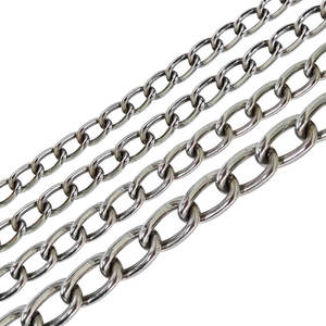 Chất lượng cao trang trí chuỗi kim loại Twist liên kết chuỗi cho túi - Product Image 2