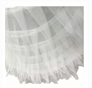 Nouvelle Jupe à 6 Cerceaux Longueur Ras du Sol Crinoline Blanc Accessoires <span class=keywords><strong>de</strong></span> Mariage - Product Image 6