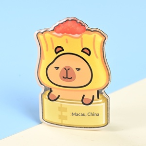 ملصق ثلاجة أكريليك بتصميم مخصص للمدن والسفر، صور كرتونية إبداعية، مغناطيس رمل متحرك، هدايا كنيسة ودينية - Product Image 5