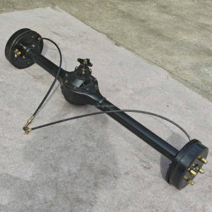 Tricycle à essence semi-flottant avec différentiel, arbre de transmission, essieu arrière intégré et conceptions d'essieux modulaires - Product Image 3