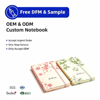 Cuaderno de tapa dura con logotipo personalizado B5,A5,A6 cuaderno único con logotipo de regalo de Pu, cuadernos con plan de diario A5