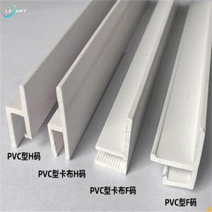 LeArt Accessoires d'installation de plafond suspendu extensible <span class=keywords><strong>Pvc</strong></span> Plastic Fabric Side Wall Track Profile Frame - Product Image 3