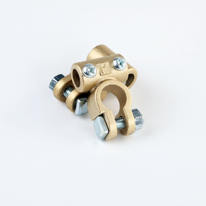 Abrazadera de terminales de batería de coche, abrazadera de terminales de batería de cobre de alta resistencia, género positivo y negativo, personalizado - Product Image 4