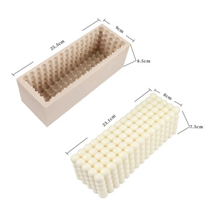 Early Riser Cross-Border Hot Rectangular Magic Ball <span class=keywords><strong>Molde</strong></span> de silicona Vela aromática/Cubo Pastel/Mousse Postre <span class=keywords><strong>Molde</strong></span> Esfera de varios tamaños - Product Image 4