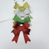 Rubans à paillettes faits main en polyester de luxe personnalisés pour mariage et Noël, avec attaches en fil métallique – Fournisseur OEM d'articles de fête avec 15 ans d'expérience en usine
