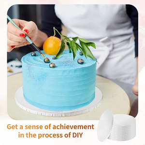 Bán Chạy Bảng Bánh Dày Tùy Chỉnh Đế Các Tông Tròn Màu Trắng Làm Bánh Cấp Thực Phẩm - Product Image 3