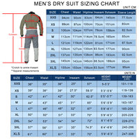 Combinaisons de surf pour hommes avec joints de cheville en latex, combinaisons étanches pour le kitesurf, le wingsurf, le jetsurf, le motosurf, le jetboarding, le ski nautique