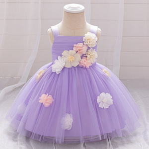 Nuevo Vestido Formal de Navidad para Niñas, Vestido de Bautizo para Bebés, Ropa con Flores para Niñas, Vestidos para Bebés de 2 Años - Product Image 6