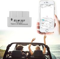 RUIST Mini ELM327 V2.1 OBD2 OBDII Herramienta de Diagnóstico para Automóviles con Compatibilidad Multi-OS
