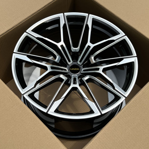 REP 7106f 20 inch đa nan hoa 5 lỗ mặt phay đen 5 112 với moq 66.5 thấp tùy chỉnh vành giả mạo sẵn sàng để vận chuyển cho BMW M4 - Product Image 2