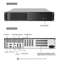 PC industriel EIP Control-Center 2U pour montage en rack, compatible avec les châssis de serveur de 6e génération