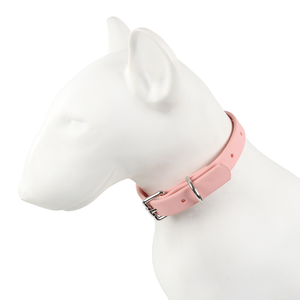 Luxus-Custom-Logo mehrfarbiger grüner blauer Halsband-PVC-Beschichtetes wasserdichtes Halsband und Leinenset mit Namensschild - Product Image 5