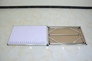 Table pliante portable en alliage d'aluminium extra longue de 3 mètres pour l'installation de papier peint, les barbecues et les fêtes de jardin - Product Image 6