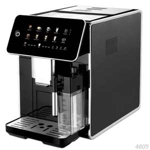 Cafetera Comercial Transfronteriza Tres en Uno Totalmente Automática con Molinillo, Espumador de Leche con Tanque y Espresso Italiano - Product Image 2