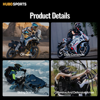 Lunettes de motocross tendance, protection UV400, polarisées, anti-rayures, monture TPU intégrale, système anti-vent, système de verres détachables