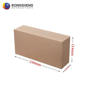 Ladrillos Refractarios de Chamota Rongsheng, Ladrillos Aislantes de Bauxita, Ladrillos de Arcilla Refractaria para Hornos de Pizza, para Hornos de Alta Temperatura - Product Image 2