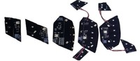 JTD JTD0329 Assemblage de carte de circuit imprimé LED automobile personnalisable FR4 PCB/PCBA avec finition de surface HASL