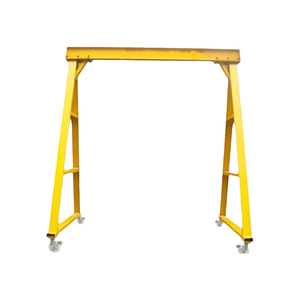 Venta caliente fuente de energía eléctrica altura de elevación máxima 10m grúa de pórtico portátil 3 toneladas 6 toneladas precio - Product Image 1