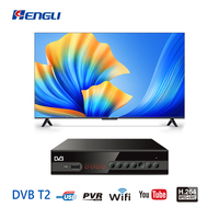 Décodeur TV numérique HD DVB-T2 1080p H.264 Mpeg4 H.265 gratuit