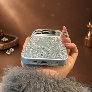 เคสโทรศัพท์ iPhone แบบกันกระแทก ดีไซน์สวยหรู พร้อมสายคล้องมือ ประดับเพชร - Product Image 6