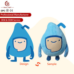 Nuova bambola di peluche simpatica animale con cartone animato personalizzato peluche peluche PP imbottitura di cotone personalizzato senza MOQ di alta qualità diretta in fabbrica - Product Image 3