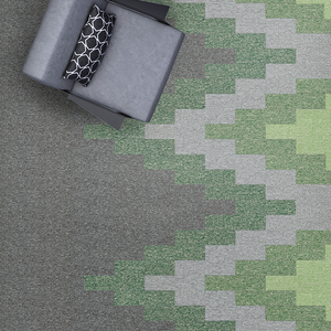 Dalles de moquette de bureau intérieures modernes personnalisées - Moquette ignifuge, amortie, antistatique et résistante à l'eau - Product Image 2