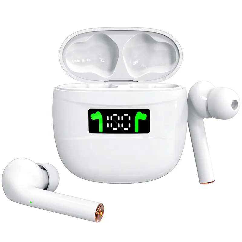 Penjualan Terbaik TWS J3 Pro earphone nirkabel J5 J7 J8 J9 Pro Q80 earbud Bass Stereo LED Power Display Headphone AP3 Pro2 Headset