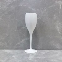 Flûtes à champagne multicolores incassables personnalisées pour fêtes en extérieur, pour bar à vin, usage domestique, gobelet en plastique incassable