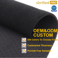 Promotion : Tissu en mousse néoprène polyester perforé respirant, laminé, compatible auto-agrippant, pour ceintures, équipements et protections de genoux pour garçons et filles